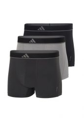 Bokserki Active Micro Flex Eco 3 pak. Czarne bokserki męskie Adidas, m, bez wzorów, z materiału. Za 161.35 zł.