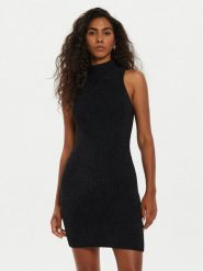 Guess Sukienka codzienna W4BK72 Z3BJ0 Czarny Regular Fit. Czarne sukienki damskie Guess, na co dzień, m, z aplikacjami, z syntetyku, bez kołnierzyka, bez ramiączek, proste. Za 229.99 zł.