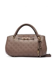 Guess Torebka Carmella HWPD22 25050 Beżowy. Brązowe torebki do ręki damskie Guess, z aplikacjami, ze skóry, bez dodatków. Za 584.99 zł.