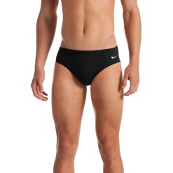 Slipy kąpielowe męskie Nike Hydrastrong Solid Brief. Czarne kąpielówki męskie Nike, m, bez wzorów, do pływania. W wyprzedaży za 137.45 zł.