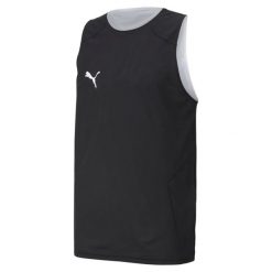 Tank top Puma Basketball Practice. Białe t-shirty męskie Puma, m, bez wzorów, sportowe, bez kołnierzyka. Za 167.95 zł.