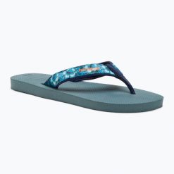Japonki męskie Havaianas Surf Material. Niebieskie klapki męskie Havaianas, z gumy, eleganckie. Za 129.99 zł.