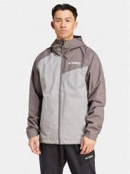 Adidas Kurtka outdoor Terrex Multi 2L RAIN.RDY IP1430 Szary Regular Fit. Szare kurtki męskie Adidas, l, bez wzorów, z syntetyku, outdoorowe. Za 489.99 zł.