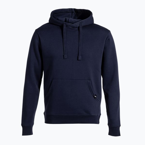 Bluza męska Joma Challenge. Niebieskie bluzy męskie Joma, l, bez wzorów, z bawełny, z kapturem. Za 179.99 zł.