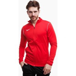 Bluza sportowa męska Nike Dry Park 20 TRK JKT K. Czerwone bluzy męskie Nike, m, bez wzorów, bez kaptura. Za 103.98 zł.