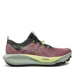 Buty do biegania Asics. Fioletowe obuwie sportowe damskie Asics, bez wzorów, do biegania. Za 439.99 zł.