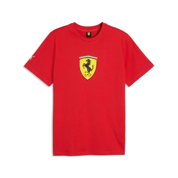 T-shirty Puma Ferrari. Czarne t-shirty męskie Puma, l, z aplikacjami, z materiału, eleganckie, bez kołnierzyka. Za 197.00 zł.
