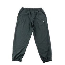 Second life - Nike męskie spodnie dresowe Dri-FIT Tapered Fit - Jak nowy. Czarne spodnie sportowe męskie Nike, m, bez wzorów, z dresówki, do biegania, dri-fit (nike). Za 127.76 zł.