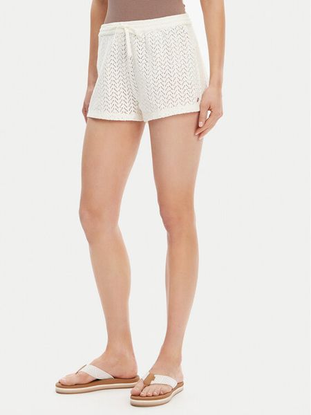 Roxy Szorty plażowe ERJX603449 Écru Regular Fit. Szorty damskie Roxy, l, bez wzorów, z bawełny. Za 159.99 zł.
