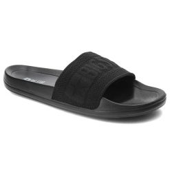 Czarne Klapki Big Star Wodoodporne Buty Damskie. Czarne klapki damskie Big Star, z aplikacjami, dziergany, retro, bez obcasa. Za 79.99 zł.