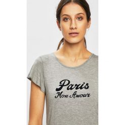 Morgan - Top. Szare t-shirty damskie Morgan, s, bez wzorów, z dzianiny, casualowe, bez kołnierzyka. W wyprzedaży za 69.90 zł.