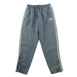 Second life - Spodnie dresowe męskie Tiro 19 Woven Pants szare - Stan dobry. Szare spodnie sportowe męskie Adidas, l, bez wzorów, z dresówki, do biegania. Za 122.16 zł.