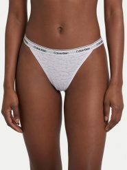 Calvin Klein Dół od bikini LV00QD5213 Écru. Białe bikini damskie Calvin Klein, m, bez wzorów. Za 79.99 zł.