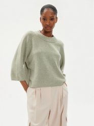 DAY BIRGER ÉT MIKKELSEN Sweter Cammie DAY65243324 Zielony Relaxed Fit. Zielone swetry damskie DAY Birger et Mikkelsen, m, bez wzorów, z wełny, bez kołnierzyka, bez ramiączek, bez kaptura. Za 569.99 zł.