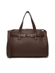 Nine West Torebka EO-Manhattan-Muse-II-LX10197 Brązowy. Brązowe torebki do ręki damskie Nine West, bez wzorów, z materiału, bez dodatków. Za 219.99 zł.