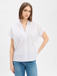 JOOP! Bluzka - Basilia Kobiety Bawełna biały, 34. Białe bluzki damskie JOOP!, bez wzorów, z bawełny, bez kołnierzyka, bez ramiączek. Za 479.95 zł.