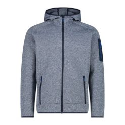 Bluza męska turystyczna CMP 3H60847N. Szare bluzy męskie CMP, l, bez wzorów, bez kaptura. Za 279.99 zł.