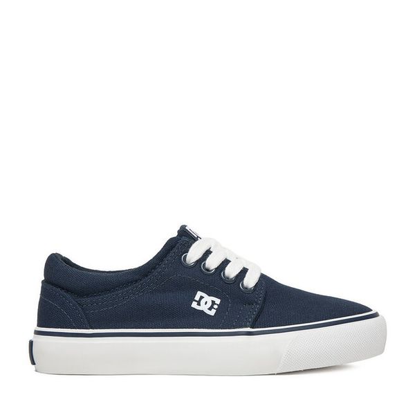 Tenisówki DC Shoes. Niebieskie trampki i tenisówki chłopięce DC Shoes, bez wzorów, bez zapięcia. Za 87.99 zł.