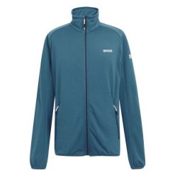 Kurtka Softshellowa Męska Lekka Highton Lite II. Niebieskie kurtki sportowe męskie Regatta, m, bez wzorów, z softshellu, trekkingowe. Za 74.99 zł.