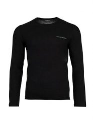 Emporio Armani Underwear Longsleeve EM000382 AF25022 UC001 Czarny Slim Fit. Czarne bluzki z długim rękawem męskie Emporio Armani Underwear, m, bez wzorów, z bawełny, bez kołnierzyka. Za 215.99 zł.