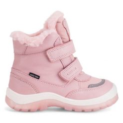 Śniegowce Lasocki Kids. Czerwone śniegowce dziewczęce Lasocki Kids, retro, bez zapięcia. Za 179.99 zł.