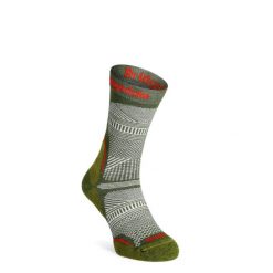 Skarpety turystyczne Bridgedale Hike UL T2 Coolmax Performance Boot. Zielone skarpety damskie Bridgedale, bez wzorów. Za 79.99 zł.