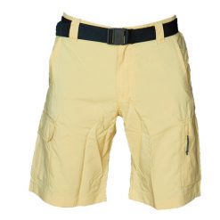 Spodenki sportowe męskie Silver Ridge Utility Cargo Shorts. Żółte krótkie spodenki sportowe męskie Columbia, m, bez wzorów, z poliesteru. Za 199.99 zł.