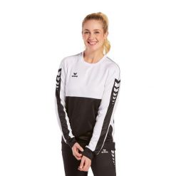 Bluza Erima Six Wings. Białe bluzy męskie Erima, xl, bez wzorów, z materiału, bez kaptura, do piłki ręcznej. Za 207.50 zł.
