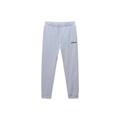 Spodnie do biegania Napapijri Gori. Szare spodnie sportowe męskie Napapijri, l, bez wzorów, z dresówki, do biegania. Za 282.50 zł.