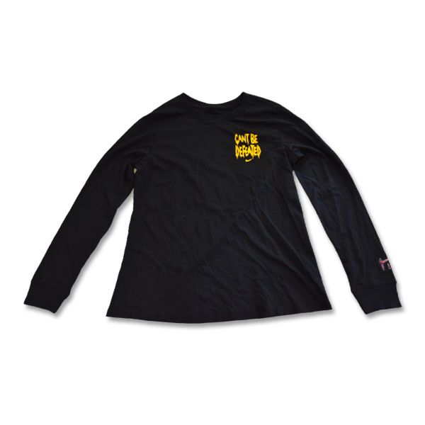 Koszulka damska Nike HBR Longsleeve T-shirt Women's Black. Czarne koszulki sportowe damskie Nike, m, bez wzorów, bez kołnierzyka, bez ramiączek, do koszykówki. Za 129.95 zł.