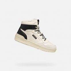 Buty GEOX J56LQA 05422 Biały. Białe trekkingi męskie Geox, trekkingowe. Za 237.99 zł.