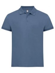 Clique Classic Lincoln S/S koszulka polo męska z bawełny, nowoczesny krój –. Niebieskie koszulki polo męskie CLIQUE, m, bez wzorów, z bawełny, klasyczne, bez ramiączek. Za 121.19 zł.