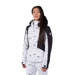Kurtka Narciarska Rossignol damska W Saluver PR JKT biała. Białe kurtki damskie Rossignol, xl, bez wzorów, bez kaptura, narciarskie. W wyprzedaży za 1,059.00 zł.