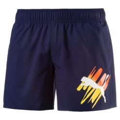 Puma Spodenki Style Summer Big Cat Shorts Peacoat L. Krótkie spodenki sportowe męskie marki Puma. W wyprzedaży za 99.00 zł.