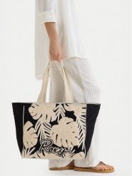 Roxy Torebka CWBEO-ROXY-L-005-09 Czarny. Czarne torebki do ręki damskie Roxy, bez wzorów, z materiału, bez dodatków. Za 139.99 zł.