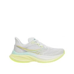 Buty biegowe Saucony Endorphin Speed 5 Białe. Białe obuwie sportowe damskie Saucony, bez wzorów, z nylonu, do biegania. Za 833.40 zł.
