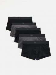 5 pack bokserek Classic - ciemnoszary. Szare bokserki męskie Reserved, l, bez wzorów, z bawełny. Za 109.99 zł.