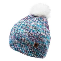 Czapka damska zimowa Hi-Tec Lady Vikna - ciemnoszara. Szare czapki i kapelusze damskie Hi-tec, na zimę, bez wzorów. Za 29.99 zł.
