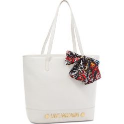 Torebka LOVE MOSCHINO - JC4125PP16LV0100 Bianco. Białe torebki do ręki damskie Love Moschino, ze skóry ekologicznej. W wyprzedaży za 639.00 zł.
