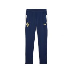 Męskie spodnie treningowe Portugalia PUMA Persian Blue Sugared Almond Beige. Brązowe spodnie sportowe męskie Puma, m, bez wzorów, z dresówki, do piłki nożnej. Za 329.00 zł.