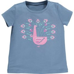Koszulka w kolorze niebieskim. T-shirty i topy dla dziewczynek Lamino. W wyprzedaży za 35.95 zł.
