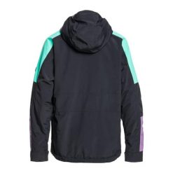 Kurtka narciarska męska Quiksilver Radicalo - Technical Snow. Czarne kurtki męskie Quiksilver, m, bez wzorów, z nylonu, bez kaptura, narciarskie. Za 702.00 zł.
