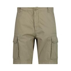 Spodenki turystyczne CMP. Brązowe krótkie spodenki sportowe męskie CMP, l, bez wzorów, trekkingowe. Za 247.00 zł.