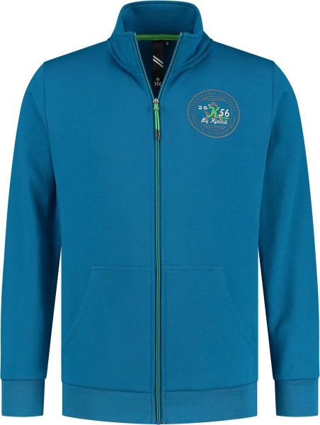 Bluza męska Kjelvik Xem niebieska 2xl. Niebieskie bluzy męskie Treksta, m, bez wzorów, z bawełny, bez kaptura. Za 189.99 zł.