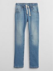 Gap Jeansy 566312-00 Niebieski Regular Fit. Niebieskie jeansy dla chłopców GAP, z bawełny. Za 109.99 zł.