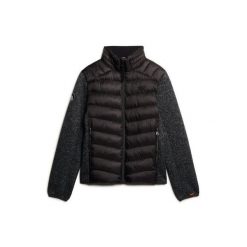 Kurtka puchowa Superdry Sports. Czarne kurtki męskie Superdry., m, bez wzorów, z puchu, bez kaptura. Za 548.00 zł.