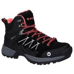 Buty trekkingowe damskie Hi-Tec V-lite Orion Mid Wp. Czarne obuwie sportowe damskie Hi-tec, za kostkę, trekkingowe. Za 583.00 zł.