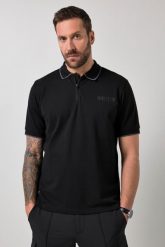 Męska Koszulka polo FLEXNAMIC® golf pika rękaw 1/2 zamek błyskawiczny. Czarne koszulki polo męskie JAY-PI, m, bez wzorów, z bawełny, bez ramiączek. Za 199.99 zł.