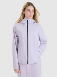 4F Kurtka przejściowa membrana 5000 damska - fioletowa XS. Fioletowe kurtki damskie 4f, m, bez wzorów, z dzianiny, klasyczne, z kapturem. W wyprzedaży za 139.99 zł.