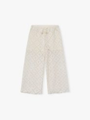 Mayoral Spodnie materiałowe 3591 Beżowy Regular Fit. Brązowe spodnie materiałowe dla dziewczynek Mayoral, bez wzorów, z materiału. Za 129.99 zł.